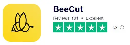  BeeCut 的Trustpilot 評價