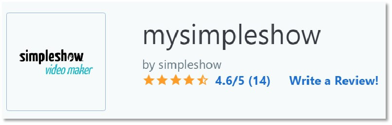  Capterra 的評價 MySimpleShow