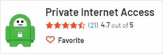 Private Internet Access在G2 上的評價