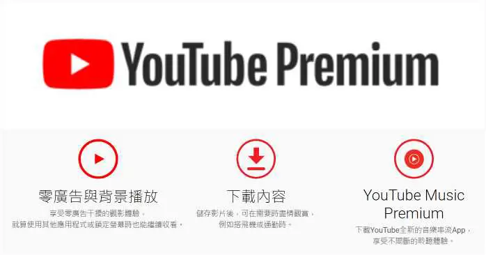 Youtube Premium 功能