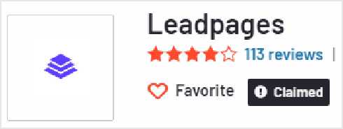 LeadPages 在G2上的評價